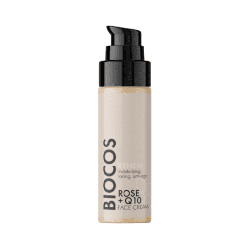 BIOCOS Rose + Q10 Face Cream: Radiance and Renewal