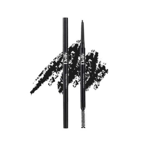 Create Stunning Brows with Delfy Eyebrow Pencil in Midnight Shade