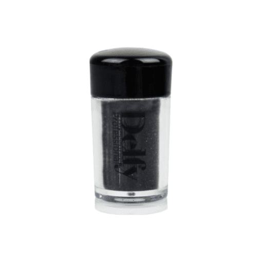 Delfy Glitter Black: Shimmer and Shine