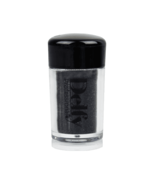 Delfy Glitter Black: Shimmer and Shine