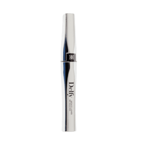 Enhance your lashes with Delfy Infinite Lashes Waterproof Mascara. This innovative mascara triples the volume of your lashes while keeping them perfectly separated and defined. The waterproof formula ensures long-lasting wear, even in challenging conditions. With its lengthening effect, it beautifully elongates short lashes, giving you a mesmerizing look. The cream mascara contains tiny polyamide microfibers that adhere to your lashes, creating a volumizing effect without clumping. Achieve dramatic and captivating eyes with Delfy Infinite Lashes Waterproof Mascara. Open the mascara and use the provided brush to comb through your lashes, revealing stunning length and volume. Elevate your lash game with this must-have mascara.