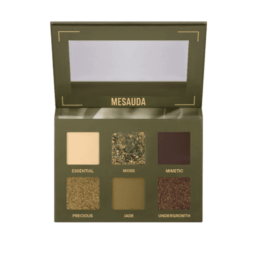 Discover the mesmerizing Mesauda Bare Harmony Palette 205 Hidden Green. Dive into a world of captivating greens that will enhance your eye makeup looks. With a range of earthy and vibrant shades, this palette offers endless possibilities to create stunning and versatile eye looks. The high-quality formula ensures seamless blending and long-lasting wear, allowing you to express your unique style with confidence. Elevate your makeup game with the Mesauda Bare Harmony Palette 205 Hidden Green and let your eyes shine with hidden beauty.