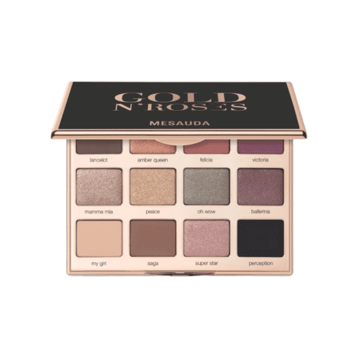 Mesauda Gold N'Roses Palette: Elevate Your Makeup Game