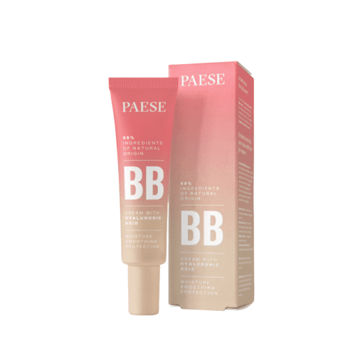 Achieve a flawless complexion with our Paese BB Cream with Hyaluronic Acid in shade 01N Ivory. This ultra-light BB cream blends effortlessly into your skin, leaving it looking natural and radiant. Enriched with hyaluronic acid and other rejuvenating ingredients, it hydrates and revitalizes your skin while shielding it from pollution and blue light. Experience the beauty of a smooth and even skin tone with our BB cream.