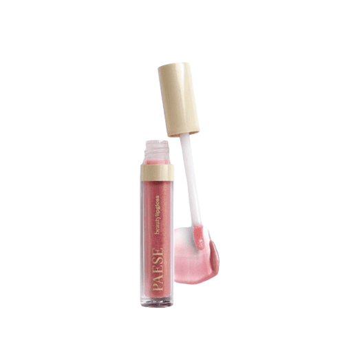 Enhance your lip game with PAESE Beauty Lipgloss featuring meadowfoam oil. Experience a non-sticky formula that provides a lustrous shine and nourishes your lips for a healthy, radiant look.