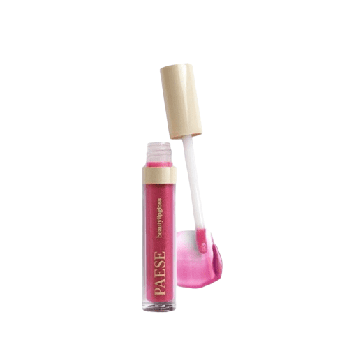 Enhance your lip game with PAESE Beauty Lipgloss featuring meadowfoam oil. Experience a non-sticky formula that provides a lustrous shine and nourishes your lips for a healthy, radiant look.