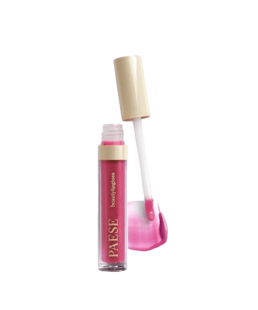 Enhance your lip game with PAESE Beauty Lipgloss featuring meadowfoam oil. Experience a non-sticky formula that provides a lustrous shine and nourishes your lips for a healthy, radiant look.