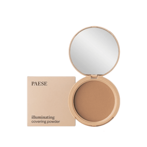 PAESE ILLUMINATING COVERING POWDER 4C TANNED: Enhance Your Natural Beauty