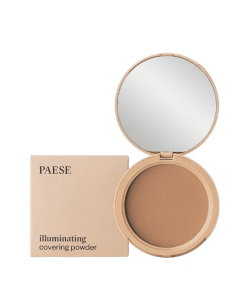 PAESE ILLUMINATING COVERING POWDER 4C TANNED: Enhance Your Natural Beauty