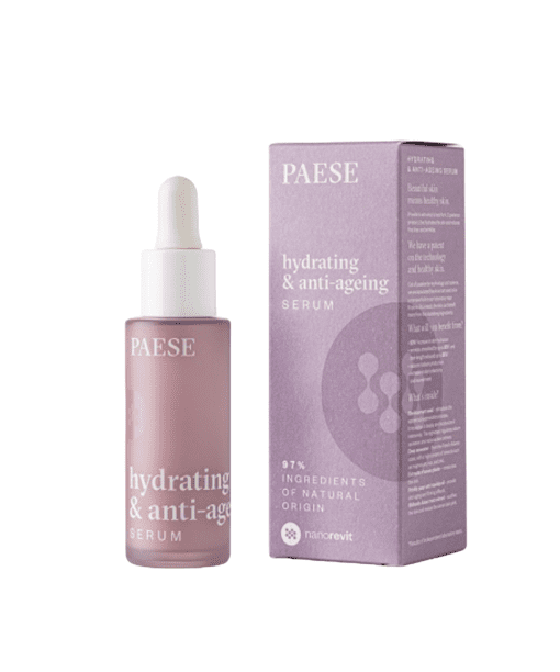 Revitalize and Nourish Your Skin with PAESE Nanorevit Hydrating Anti-Ageing Serum.