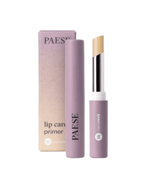 Achieve a touch of gold with PAESE Nanorevit Lip Care Primer in 41 Light Gold. This versatile 2-in-1 lipstick is the perfect addition to your makeup collection.