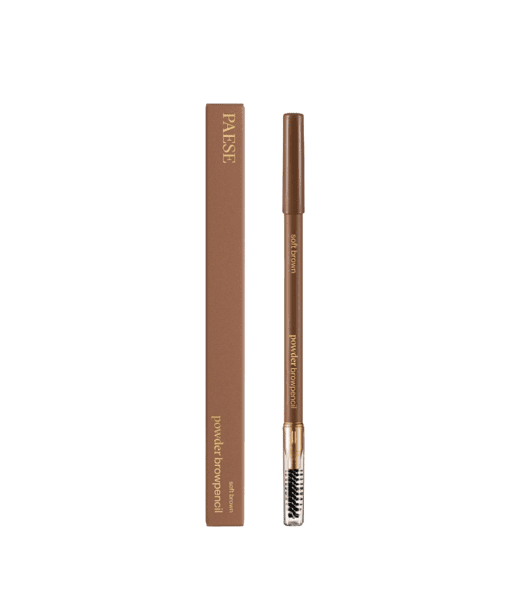 Get naturally defined brows with PAESE Powder Browpencil in Soft Brown. This vegan-friendly eyebrow pencil effortlessly fills, shapes, and enhances your brows for a soft and natural look. The soft brown shade complements a variety of hair colors and the long-lasting formula ensures your brows stay put throughout the day. Perfect your brow game while supporting vegan beauty.