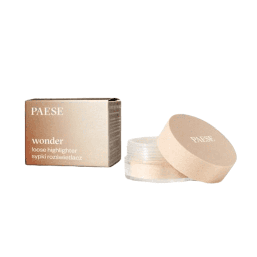 Enhance your beauty with PAESE Wonder Loose Highlighter (Vegan). Illuminate your features and achieve a mesmerizing glow with this cruelty-free highlighter. Let your inner radiance shine through and embrace a stunning, ethereal look.