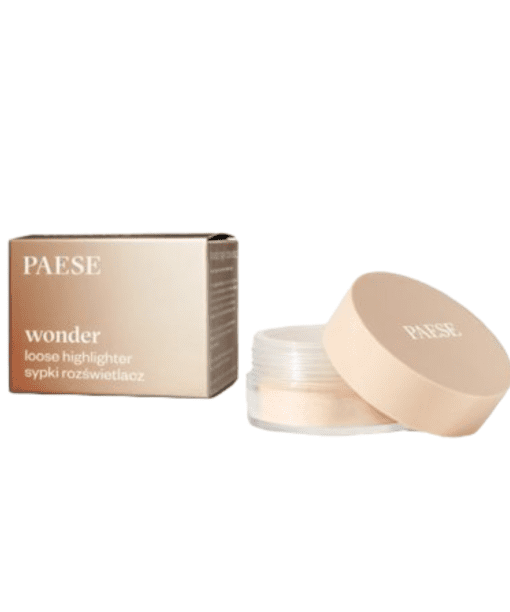 Enhance your beauty with PAESE Wonder Loose Highlighter (Vegan). Illuminate your features and achieve a mesmerizing glow with this cruelty-free highlighter. Let your inner radiance shine through and embrace a stunning, ethereal look.