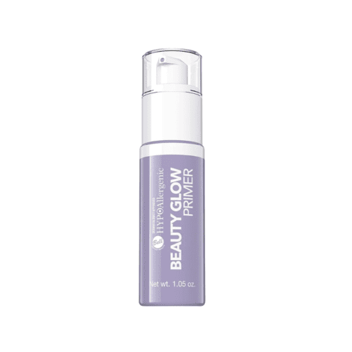 Illuminate your beauty with Bell HYPOAllergenic Beauty Glow Primer. This unique lightening-beautifying primer, featuring hyaluronic acid derivative and refreshing ingredients, imparts a healthy, moisturized look. The addition of interference pigments and spherical powders creates a luminous smoothing effect. Apply under makeup or wear alone for radiant skin. Dermatologist-tested for quality assurance. Elevate your beauty regimen with Bell Cosmetics.