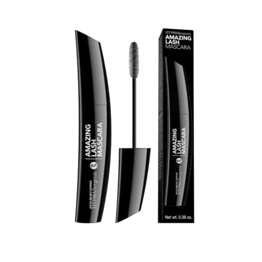 Discover the Bell Hypoallergenic Amazing Lash Mascara for bold, black lashes that mesmerize. Our expert formula lengthens, volumizes, and defines, while the carefully designed brush ensures even application without clumps. With long-lasting, smudge-proof wear, it's perfect for sensitive eyes and contact lens users. Infused with caring beeswax and rigorously tested by dermatologists and ophthalmologists. Elevate your lash game today.