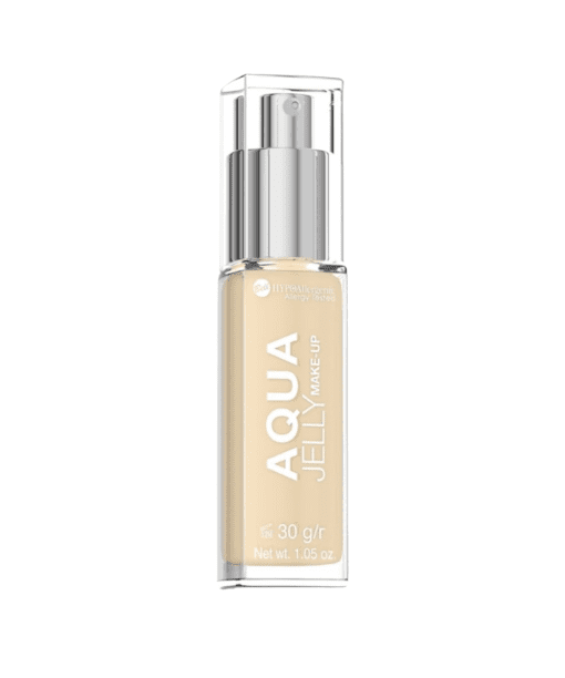 Experience the allure of Bell Hypoallergenic Aqua Jelly Make-Up for flawless, radiant skin. Its unique formula evens complexion, conceals imperfections, and offers hydration infused with Vitamin E. Elevate your beauty routine with this innovative product from a trusted Polish brand.