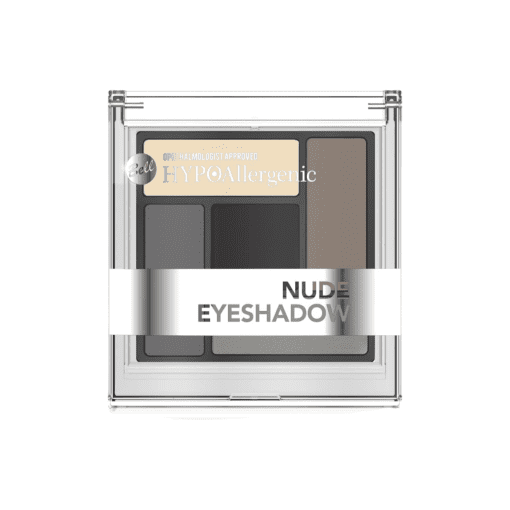 Enhance your eye makeup with Bell's Hypoallergenic Nude Eyeshadow 02. Discover the balance of intensity and subtlety in these creamy, feather-light shades. Enjoy a velvety texture that enhances your gaze and vibrant colors that last for hours. Tested by dermatologists and ophthalmologists, suitable for sensitive eyes and contact lens wearers. Elevate your eye makeup routine with Bell's Nude Eyeshadow collection.