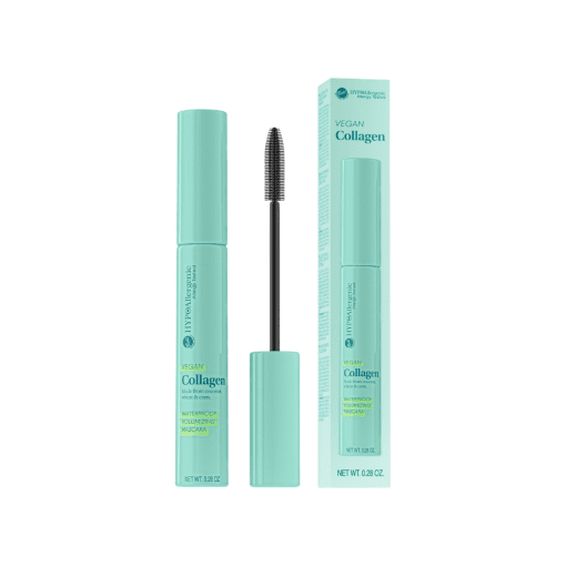 Elevate your lash game with Bell's Hypoallergenic Vegan Collagen Waterproof Volumizing Mascara. Formulated with coconut, wheat, and corn extracts, this mascara delivers intense black color that lasts. Experience volume, length, and density without compromise, all while caring for your lashes. The silicone brush ensures precise application, while the waterproof formula resists smudging. Certified by PETA and following the CLEAN BEAUTY formula, it's vegan, paraben-free, fragrance-free, and more. Discover beauty that's compassionate and effective with Bell Cosmetics' daily care range.