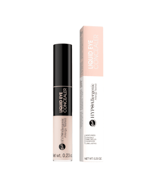 Experience flawless under-eye beauty with Bell Hypoallergenic Liquid Eye Concealer in shade 02 Medium. Our innovative formula goes beyond concealment, providing coverage and protection for delicate skin. Discover the magic of Bell Cosmetics today.