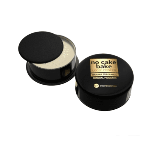 Discover the magic of BELL Professional No Cake Bake Loose Powder. Set your makeup flawlessly without the cakey finish. Enjoy a satin-smooth complexion with a universal color and delightful banana fragrance. Elevate your makeup routine with this essential addition. #BellProfessional #NoCakeBake #FlawlessFinish