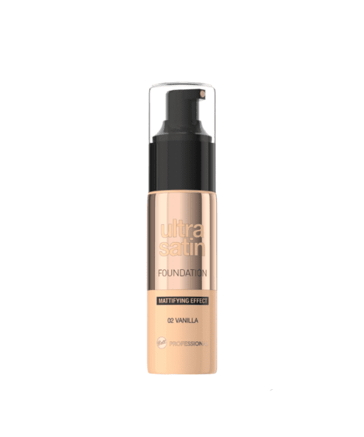 Unveil your skin's true radiance with Bell Cosmetics' Professional Ultra Satin Foundation. Expertly crafted for a flawless finish, this lightweight formula conceals imperfections while providing optimal comfort and hydration. Elevate your beauty routine and embrace lasting luminosity. Explore the beauty of Bell Cosmetics now.