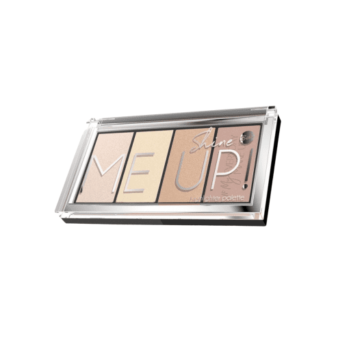 Discover the transformative power of the Bell Shine Me Up! Highlighter Palette. With four versatile shades for face and body, achieve captivating makeup effects that beautifully enhance cheekbones, brow bones, and more. Experience a long-lasting, radiant glow that adds a touch of smoothness to your skin. Elevate your makeup routine and unleash your creativity with Bell's Highlighter Palette.