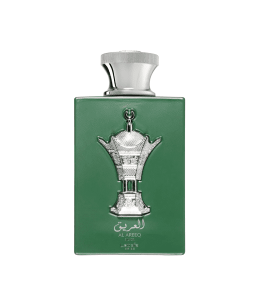 Elevate your charisma with Lattafa Pride Al Areeq Silver, a captivating Eau de Parfum for men. This oriental and fougère fragrance features aromatic and herbal notes, making it the perfect choice for any occasion. Embrace the alluring blend and leave a lasting impression with your unique charm. Unveil the artistry of aromatic perfumery and let Lattafa Pride Al Areeq Silver become your signature scent.