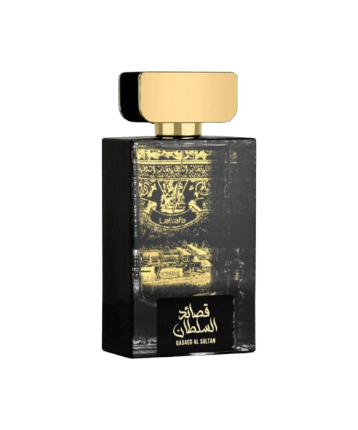 Step into a world of pure luxury with Qasaed Al Sultan, a captivating unisex fragrance from Lattafa. This opulent scent is a true masterpiece, featuring fresh and invigorating top notes of bergamot and amber, followed by a heart of sweet honey and spicy leather. The fragrance settles into rich and woody base notes of oud, patchouli, sandalwood, and vanilla, creating a sense of mystery and depth that lingers on the skin for hours. Embodying sophistication and elegance, Qasaed Al Sultan is perfect for any occasion, whether you want to make a statement at a special event or add a touch of glamour to your everyday life. Experience the true meaning of luxury with Qasaed Al Sultan by Lattafa.