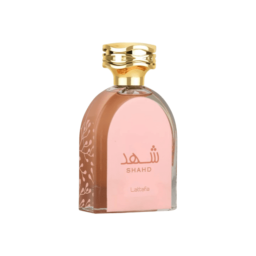 Unleash your feminine allure with Perfume Shahd Eau de Parfum by Lattafa Perfumes. This captivating fragrance is a floral masterpiece, blending delicate white florals with warm and sweet notes for an enchanting experience. The top note opens with a burst of freshness, combining zesty orange with the nutty sweetness of almond. This sparkling and elegant introduction sets the stage for the journey ahead. As the fragrance evolves, the heart notes take center stage with an elegant and alluring blend of jasmine, orris, ylang-ylang, and tuberose. These exquisite white florals create a sophisticated and graceful bouquet that exudes femininity. The final base notes provide a soft and sensual finish to the perfume. A harmonious blend of vanilla, amber, praline, and musk wraps you in a warm and comforting embrace, leaving a lingering and irresistible trail. Perfume Shahd is a versatile and delightful fragrance that can be worn every day to elevate your mood and enhance your confidence. Its delicate, airy, and musky character makes it a perfect companion for any occasion, whether it's a casual day out or a special evening event. Indulge in the beauty of Perfume Shahd and let its floral, fresh, and sweet charm captivate your senses. Embrace the allure of this enchanting Eau de Parfum and let it become your signature scent, leaving a lasting impression wherever you go.