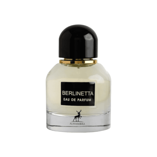 Introducing Berlinetta Perfume by Maison Alhambra - a captivating fusion of fruity and floral notes in a 100ml Arabian oud perfume. This unisex fragrance exudes luxury and sophistication, making it the perfect choice for both him and her. The top notes of Peach and Plum create a vibrant and succulent opening, while the heart notes of Violet and Peony add a touch of elegance and charm. The base notes of Leather, Vanilla, Musk, and Patchouli provide a warm and sensual foundation, leaving a lasting impression that lingers beautifully on the skin. Packaged in a sleek white box and glass bottle, Berlinetta Perfume exudes a trendy and minimalist look. Elevate your scent game with this exquisite fragrance that will enchant and mesmerize. #BerlinettaPerfume #MaisonAlhambra #UnisexFragrance #ArabianOud