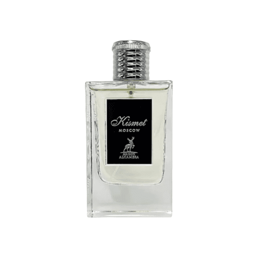 Introducing Kismet Moscow Perfume by Maison Alhambra / Lattafa, a powerful and enduring fragrance designed to exude confidence and charm. This masculine scent combines joyful and uplifting accords to create a complex yet addictive aroma that will energize and invigorate your senses. The top notes of coriander, aldehydes, and cardamom offer a burst of freshness and spice, while the heart notes of rhubarb, lily-of-the-valley, and pink rose add an elegant touch to the fragrance. Finally, the base notes of ambroxan, oakmoss, and sandalwood provide a warm and woody foundation that lingers on the skin. Packaged in a sleek black and gold box with a modern glass flacon, Kismet Moscow Perfume is a true representation of luxury and sophistication. From the Maison Alhambra collection, this fragrance stands out as one of the best, capturing the essence of strength and refinement. Unleash your inner charisma with Kismet Moscow Perfume, a captivating scent that reflects the spirit of power and allure in every spray.