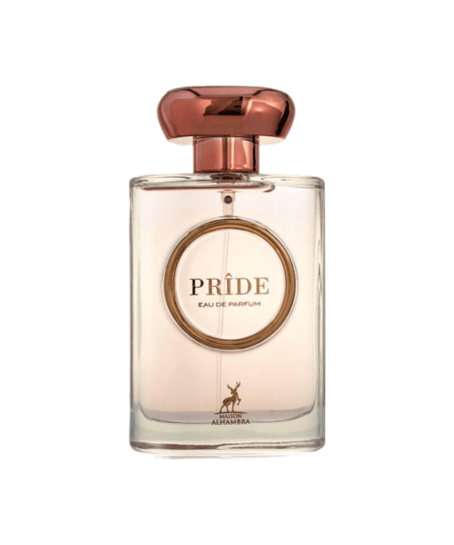 Step into enchanting allure with Pride Perfume by Maison Alhambra / Lattafa. Captivating scent, long-lasting luxury. Unleash the allure. Embrace captivating fragrances.