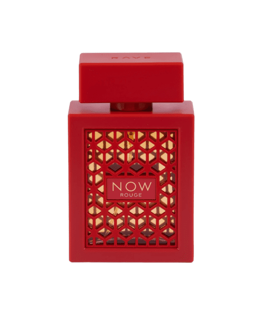 Discover the Alluring Scent of Rave Now Rouge, a Luxury Perfume from Dubai. Immerse Yourself in Herbal and Balsamic Top Notes, Embrace the Elegance of Iris and Resins, and Be Enveloped by the Warmth of Woody and Sandalwood Base Notes