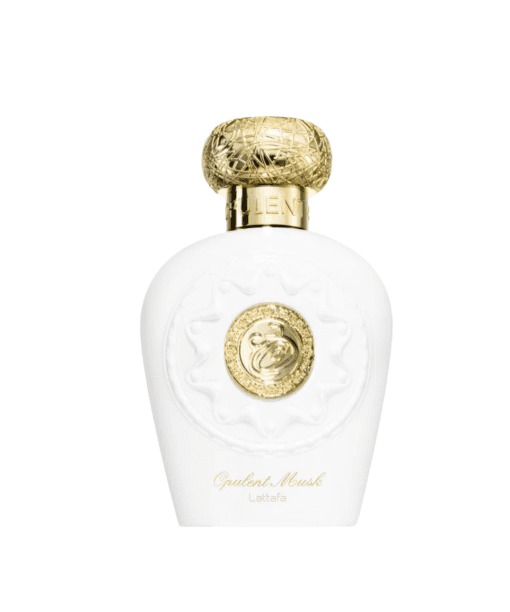 Experience elegance with Opulent Musk Eau de Parfum by Lattafa Perfumes. This fragrance masterfully combines white musk, saffron, and delicate citrus notes in the top opening, followed by a floral heart and a subtly woody base. Elevate your scent game with this oriental-inspired perfume.