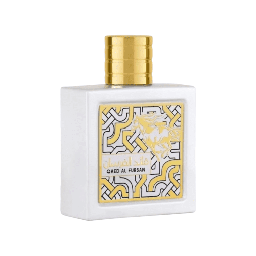 Experience the opulence of 'Lattafa Qaed Al Fursan Unlimited,' a fragrance that defies boundaries. With its unique blend of tartness, sweetness, and deep woodiness, this luxurious scent opens with a refreshing burst of forest berries, apples, and bergamot, underscored by hints of birch tar and smoke. As the fragrance evolves, it unveils a fresh woody core, intertwined with the sensuous notes of honey jasmine and spring roses, creating a profound and emotionally stirring composition. The fragrance culminates in a base that combines gray amber, frosted vanilla, and the earthy allure of wet hay, ensuring a captivating and enduring trail. Designed for both men and women who appreciate powerful oriental aromas, 'Lattafa Qaed Al Fursan Unlimited' is a fragrance that embodies richness, radiance, and delight. It's akin to savoring a delectable fruit dessert that leaves an indelible mark. Discover the limitless magic of this fragrance today.