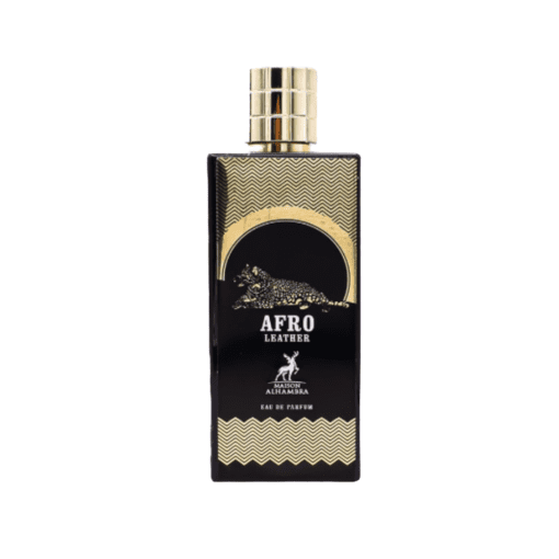 Experience the world of MAISON ALHAMBRA Afro Leather Eau de Parfum for men. Immerse yourself in adventure and sensuality with its skillful blend of warm, mysterious notes. Inspired by African leather, this fragrance takes you on an exotic journey, from the top notes of spicy black pepper to the heartwarming cedar and tonka bean, and finally, the lingering richness of amber, vanilla, and patchouli. Indulge in a complete and exquisite olfactory experience, tailored for the sophisticated connoisseur.