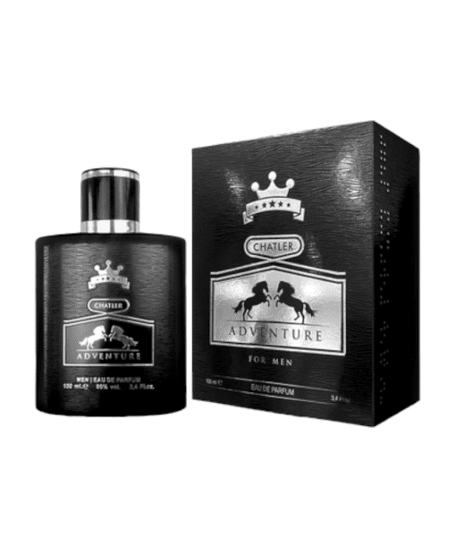 Experience a fragrance that embodies sensuality and audacity with Chatler Adventure Men. Inspired by the remarkable life of a historic emperor, this scent takes you on an olfactory adventure, from the refreshing top notes to the warm and sensual base.