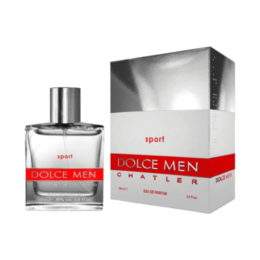 Immerse yourself in the dynamic world of Chatler Dolce Men Sport, where refreshing water notes meet invigorating woods, designed for those with an active lifestyle. Explore a fragrance that perfectly captures the spirit of vitality and sporty character.