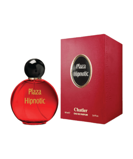 Immerse yourself in the enchanting world of Chatler Plaza Hypnotic Woman, where zesty citrus top notes meet a luxurious heart of floral richness, all resting on a warm and captivating base. Explore a fragrance that harmoniously balances freshness and sophistication.