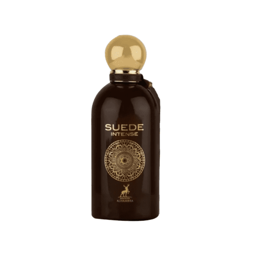 Unveil the captivating transformation of leather in Suede Intense by Maison Alhambra Parfumes. From a gentle, sweet leather with osmanthus and ylang-ylang to a wild, sensual, and animalic leather in the dry down, this unisex fragrance is a compelling exploration of leather's diverse facets.