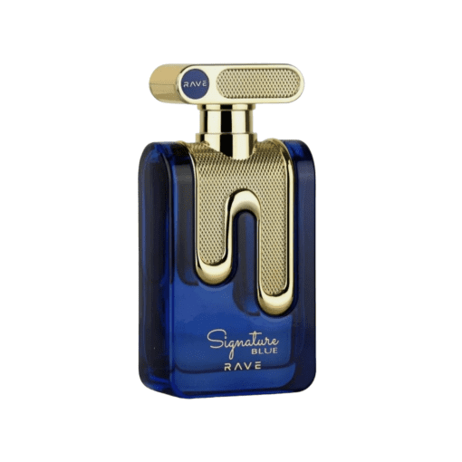 Experience the allure of Rave Arabic Perfume, Signature Blue - a 100 ml oriental fragrance created for men. Crafted by Dubai's esteemed fragrance brand, Rave, this scent is a harmonious blend of notes that exude sensuality, confidence, and charm. Let it transport you to the vibrant heart of Dubai.