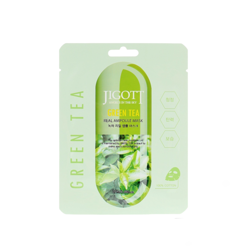 Jigott Green Tea Real Ampoule Mask Ireland