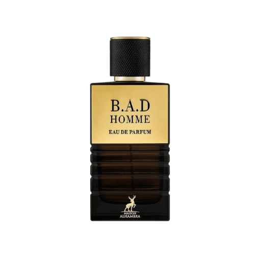 Dive into the captivating allure of B.A.D. Homme by Maison Alhambra—a distinctive fragrance in the spicy oriental family. The scent opens with an invigorating burst of White Pepper, Lemon, and Pink Pepper, creating a vibrant and spicy impact.