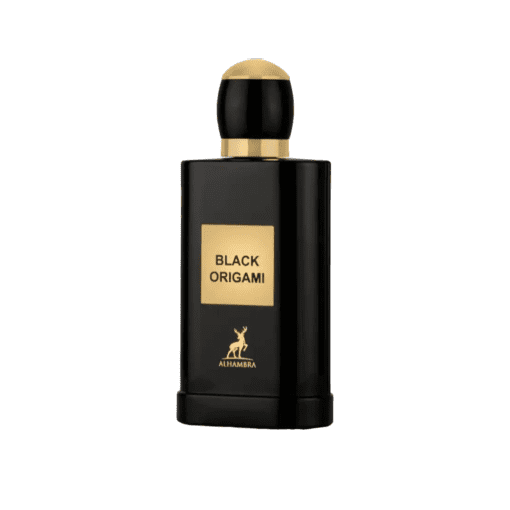 Indulge in the captivating allure of Black Origami Perfume/Eau De Parfum by Maison Alhambra—a fragrance designed for the assertive woman who shapes her own destiny. Unveiling with the vibrant notes of bergamot, citric fruits, and juicy blackcurrants, this perfume evolves into a sophisticated blend featuring jasmine, black orchid, Ylang-Ylang, and the exclusivity of black truffle. The harmonious symphony deepens with base notes of patchouli, incense, lotus, sweet vanilla, vetiver, Santalum, and balsam, creating a fragrance that goes beyond scent—it's an ode to the power of decisive choices and allure. Immerse yourself in the narrative of Black Origami Perfume, a scent that echoes the strength and beauty of a woman who commands her world.