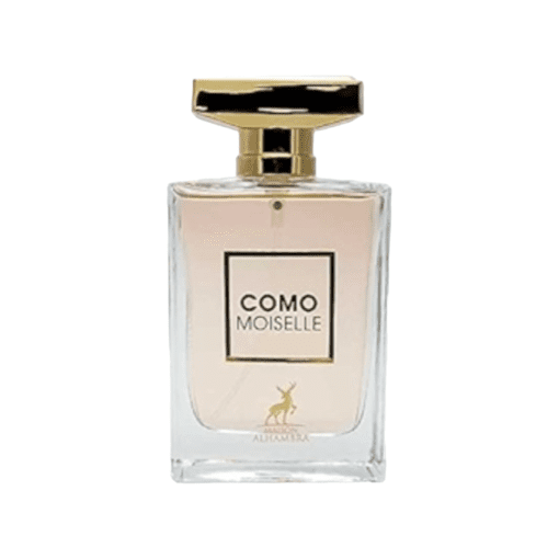 Embark on a fragrant journey with Como Moiselle Eau De Parfum by Maison Alhambra—a captivating blend of floral and herbal accords with an oriental-woody essence. This fragrance transcends the ordinary, creating an aura of understated luxury and elegance that speaks volumes with its vibrant and enchanting symphony of scents.