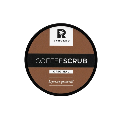 Smooth, glowing skin with BYROKKO®️'s coffee scrub.