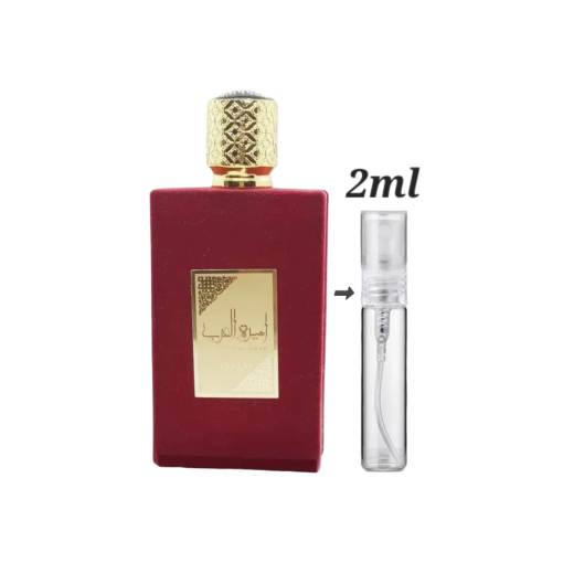 Asdaaf Ameerat Al Arab 2ml decants in Ireland, luxurious Arabian fragrance samples.