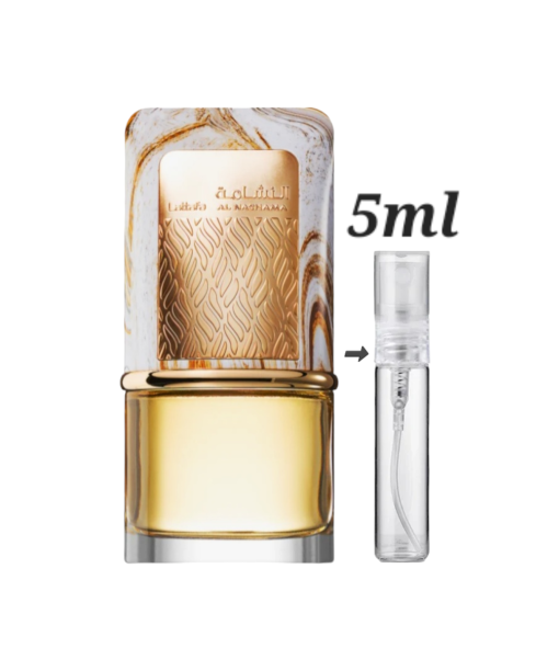 Lattafa Al Nashama 5ml decants, top perfume in Ireland, worldwide shipping.