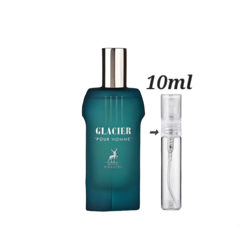 Maison Alhambra Glacier Pour Homme 10ml decants in Ireland, Arabic perfumes with worldwide shipping.